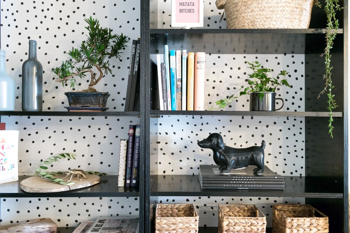 Trucos para decorar estanterías